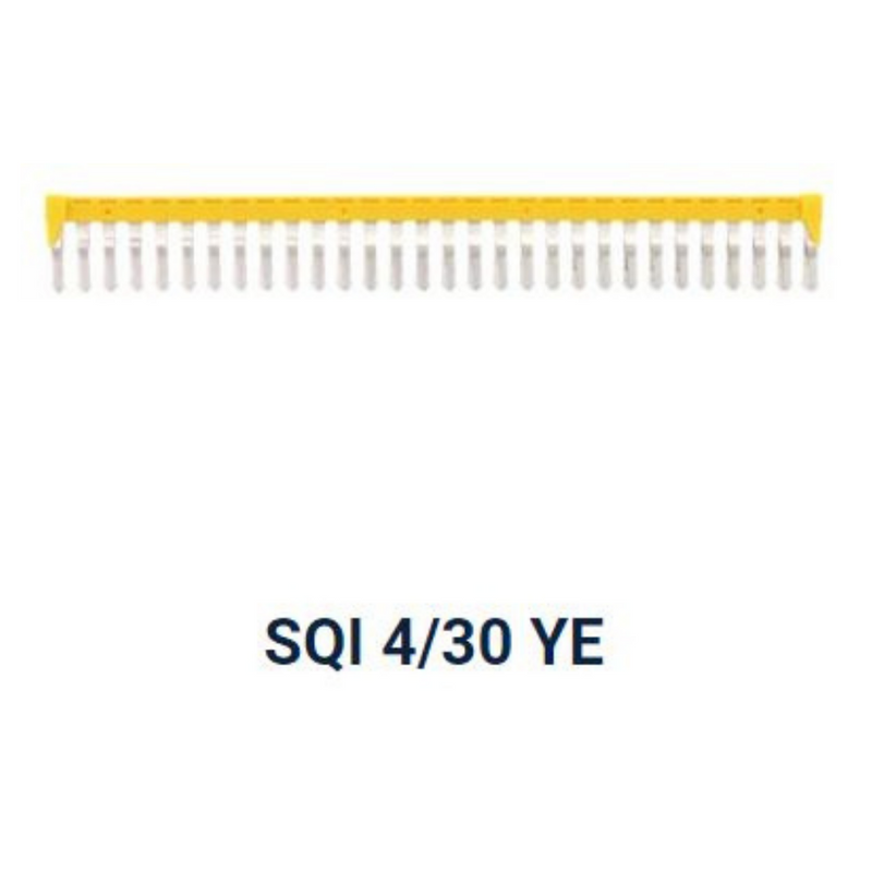 SQI 4/30 YE Puente para clemas 4mm