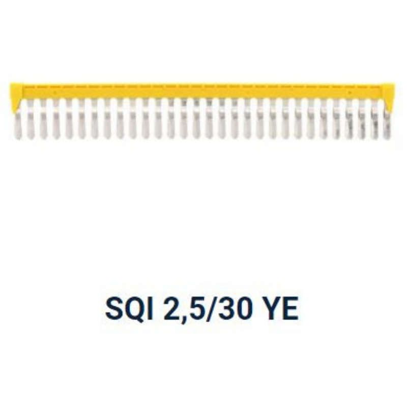 SQI 2.5/30 YE Puente para clemas 2.5mm