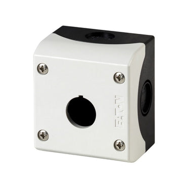 M22-I1 Caja gris de 1 orificio