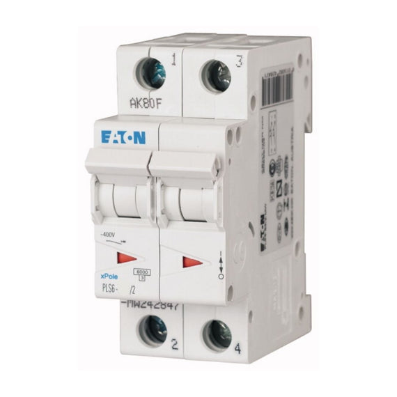 PLS6-C3/2-MW Interruptor termomagnético 2 Polos AC